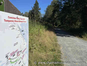 Two closed sections of the Cowichan Valley Trail expected to reopen this fall - Chemainus Valley Courier