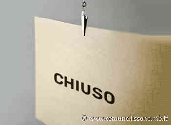 Orari e chiusure servizi del territorio nel periodo estivo 2022 - Comune di Lissone