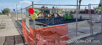 Bari, il cantiere infinito dell'area giochi a San Girolamo: "troppo caldo" per sistemare la pavimentazione - Borderline24.com