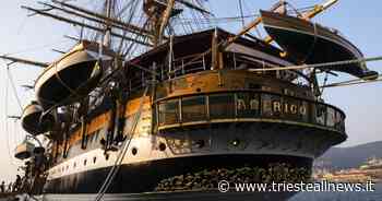 B54, torna a Trieste la nave scuola Amerigo Vespucci - Trieste News