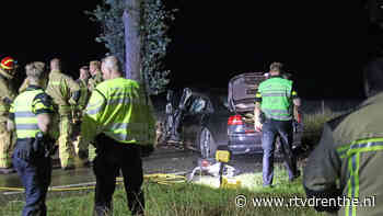 Automobilist gewond na botsing met boom in Schoonloo - RTV Drenthe