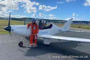 Pilot, 17, lands in UK on round the world record attempt - Ealing Times