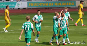 U23: Bargfrede schießt Werder gegen Delmenhorst zum 1:0-Erfolg - Werder Bremen
