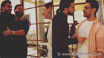 Aamir Khan parties with Ranveer Singh, Saif Ali Khan, Fatima Sana Shaikh post Laal Singh Chaddha screening - India TV News