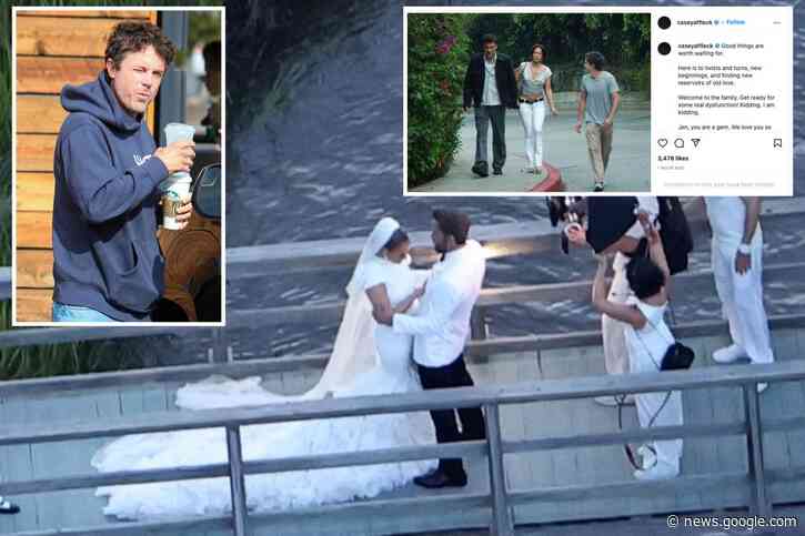 Casey Affleck shares post welcoming Jennifer Lopez to the family - New York Post