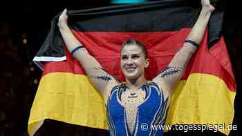 European Championships in München : Deutsche Turnerinnen begeistern mit überraschenden Siegen - Tagesspiegel