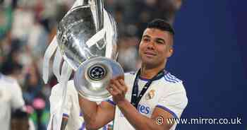 Casemiro is the blue-chip midfielder to solve glaring Erik ten Hag issue at Man Utd - The Mirror