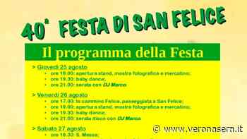 A Verona la 40esima Festa di San Felice - VeronaSera