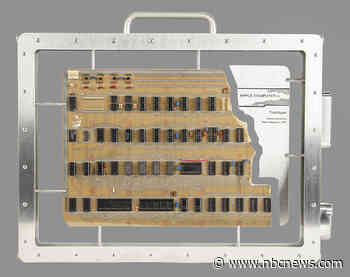 Steve Jobs' Apple-1 computer prototype auctioned for nearly $700K