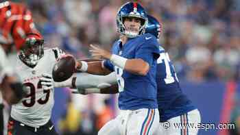 Week 2 takeaways: Giants' Jones looks poised; Ravens' Likely comes up big