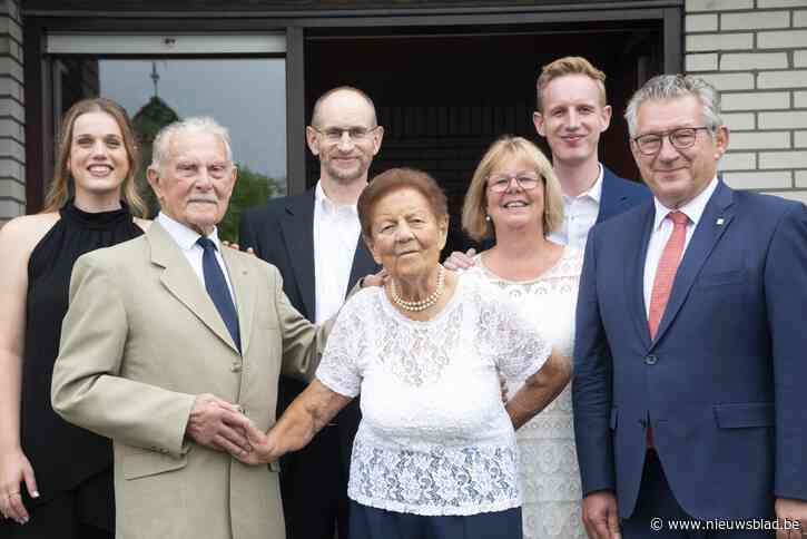 Alina en Joël vieren platina huwelijk