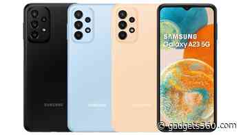 Samsung Galaxy A13 5G, Galaxy A23 5G Price Confirmed; to Be Available in 3 Colours