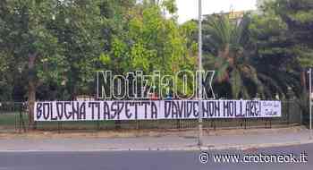 I tifosi della Curva Sud Crotone per Davide Ferrerio ~ CrotoneOk.it - CrotoneOK.it