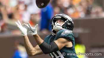 Devon Allen says he's starting to get 'more comfortable' in Eagles offense after first NFL touchdown