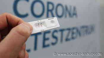 Corona-Update am Dienstag: Kreis Soest wieder mit zweitniedrigster Inzidenz in NRW - soester-anzeiger.de