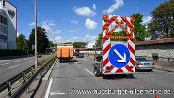 Baufirma kommt zu spät und verursacht Stau auf der B10