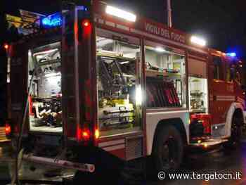 Principio di incendio su un autoarticolato a Fossano, illeso l'autista - TargatoCn.it
