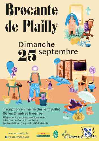 Brocante de Plailly Plailly dimanche 25 septembre 2022 - Unidivers