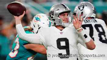 Raiders trade Nick Mullens to Vikings