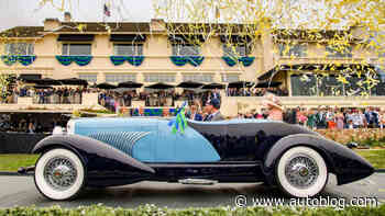 1932 Duesenberg J Figoni Sports Torpedo takes 'Best of Show' at Pebble Beach