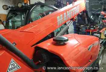 Burnley man charged over stolen industrial truck