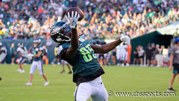 Eagles' Deon Cain building off strong preseason performance, playing way onto roster in crowded WR room