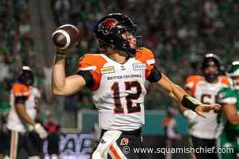 Lions quarterback Nathan Rourke to undergo foot surgery - Squamish Chief