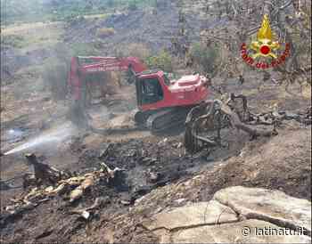 FORMIA: STERPAGLIE E ALTRO MATERIALE IN FUMO A PENITRO - Latina Tu