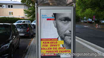 Fake-Plakate von Christian Lindner – „die FDP kann uns ruhig verklagen“