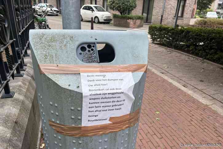 Steeds meer huishoudelijk afval gedumpt in vuilnisbak op straat: buurtbewoner waarschuwt voor gevolgen
