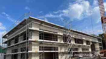 Arbeiten gehen trotz Lieferengpässen gut voran: Rohbau für Kinderhort steht