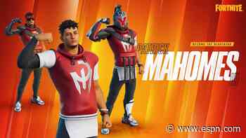 Patrick Mahomes is the latest athlete to join the Fortnite world
