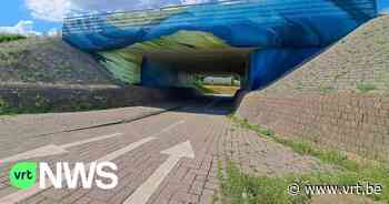 Opvallende promotiecampagne voor kraantjeswater in Peer: "Water spat kleurrijk van de muren af" - VRT NWS