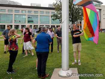 Pride Week proclaimed at city hall flag-raising ceremony