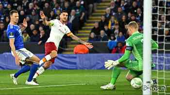 Energiek Leicester komt niet verder dan 1-1 tegen AS Roma - NOS