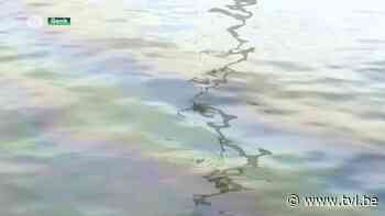 Binnenschip gezonken in Haven Genk - TV Limburg