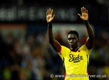 Watford forward Ismaila Sarr hasn't joined Aston Villa