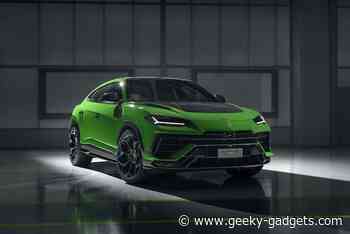 Lamborghini Urus Performante unveiled