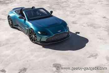 Aston Martin V12 Vantage Roadster unveiled