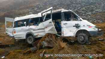 Vier Touristen nahe Machu Picchu bei Busunglück gestorben