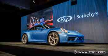Pixar-Inspired Porsche 911 Sally Special Sells for $3.6M, All to Charity     - CNET