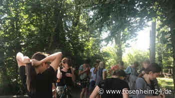 Erlebnistag mit 40 Kindern und Jugendlichen in<br/>Übersee