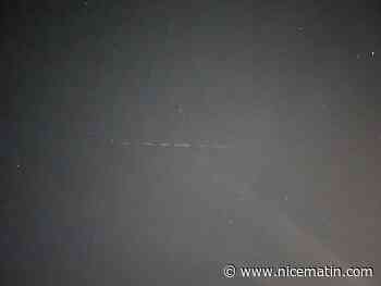 Vous avez observé une traînée lumineuse dans le ciel de la Côte d'Azur et du Var ce lundi soir? On vous explique de quoi il s'agit