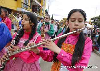 En Gámeza y Guacamayas se llevó a cabo con éxito el zonal de bandas de estas provincias del departamento - Boyacá 7 Días
