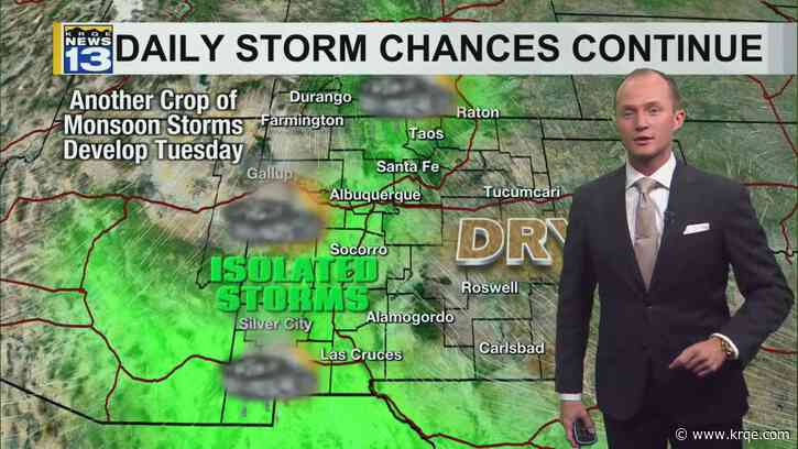 Daily storm chances continue this week