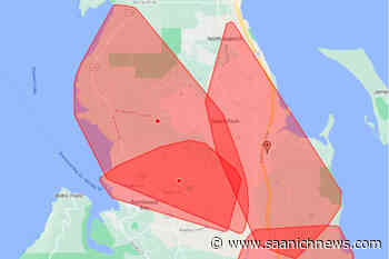Thousands without power following substation failure in Central Saanich - Saanich News