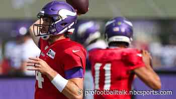 Kellen Mond, Sean Mannion don’t know what arrival of Nick Mullens means for them