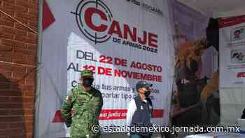 Gobierno de Amecameca lanza programa llamado "Canje de Armas 2022" - La Jornada Estado de México