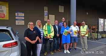 Elternparkplätze am Rewe-Markt inmitten von Detmold eingerichtet - Lippische Landes-Zeitung