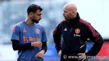 Erik Ten Hag needs to drop Bruno Fernandes and Jadon Sancho - The Times